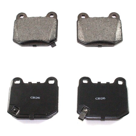 Pronto Dura Premium Brake Pads Rear, Bp961Ms BP961MS